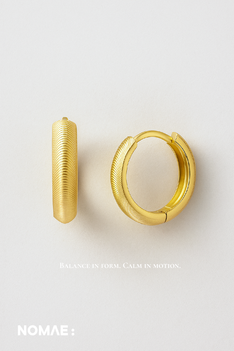 POISE Linea Hoop Earrings