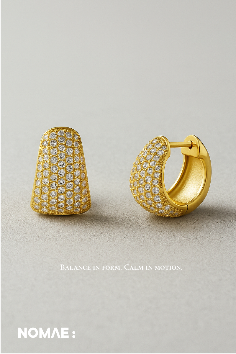 ORAE Aurora Pavé Earrings