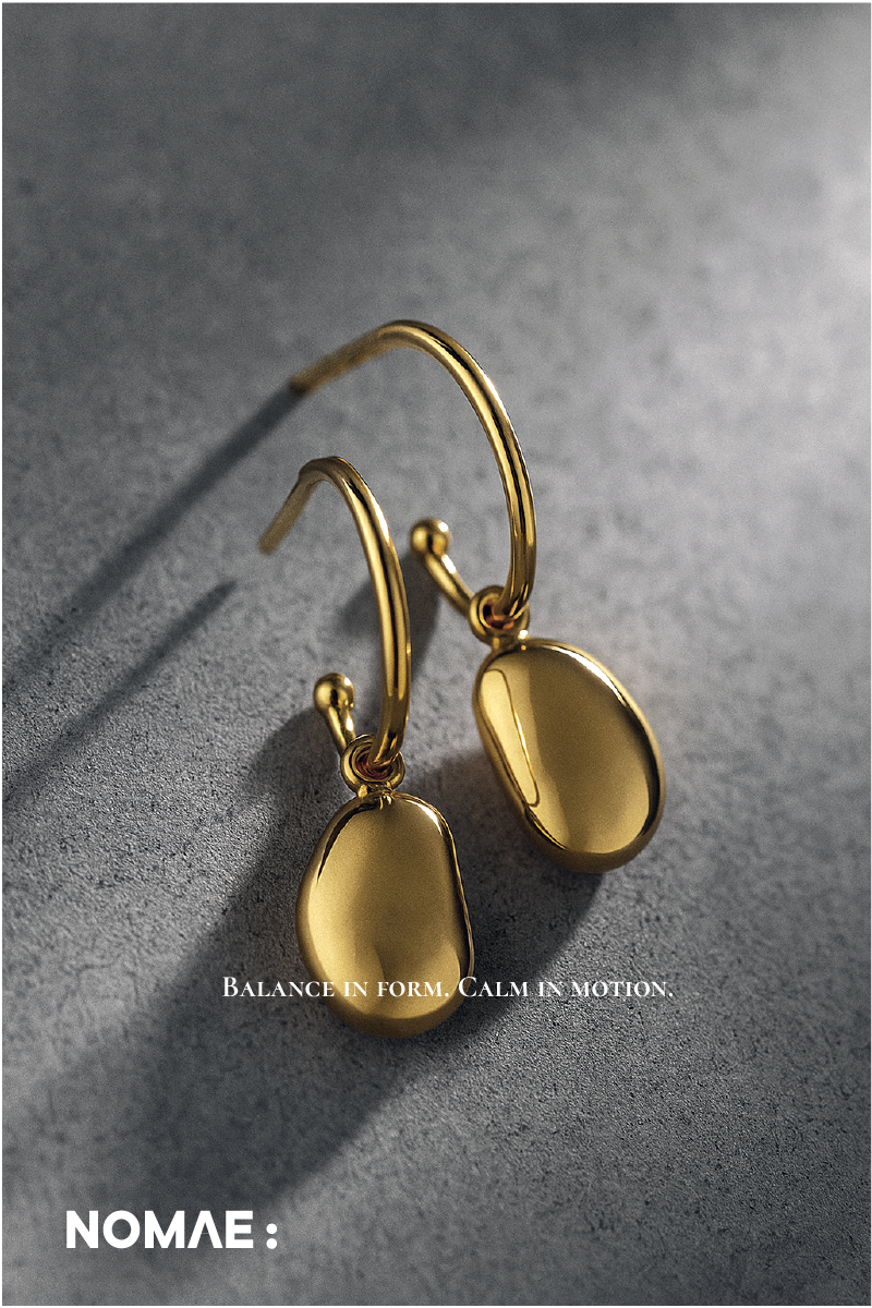 POISE Mira Pebble Earrings