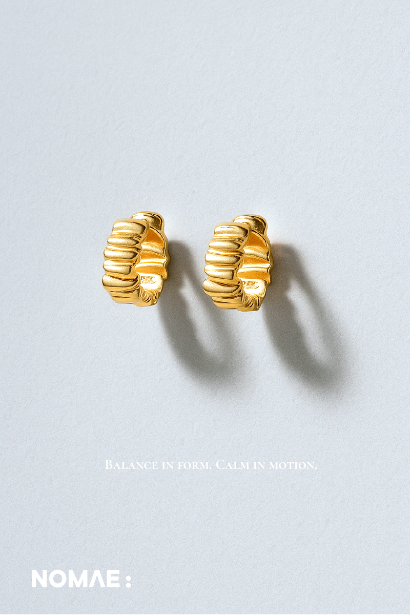 POISE Vela Ripple Earrings