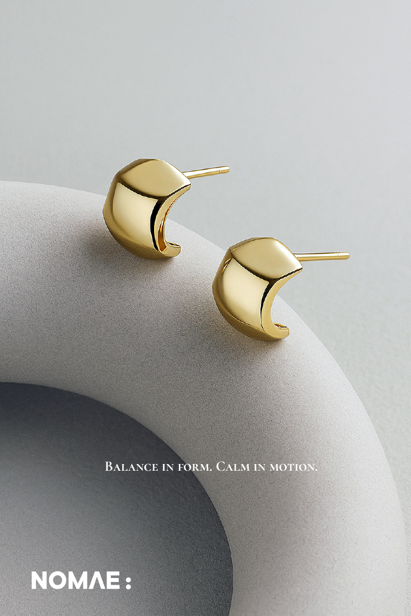 POISE Arca Sculpted Studs