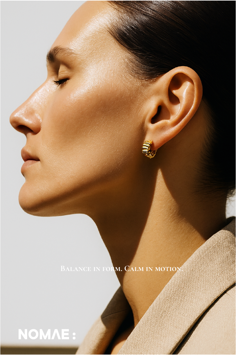 POISE Vela Ripple Earrings